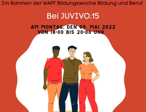 Workshop „Wie werde ich Jugendarbeiter*in?“ bei JUVIVO.15 am Montag, den 09. Mai 2022