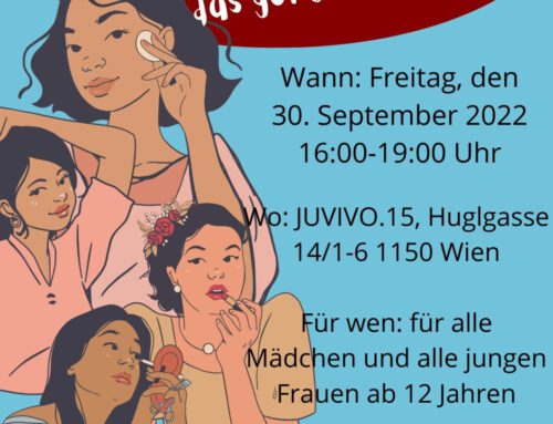 ABGESAGT: Workshop für Mädchen und junge Frauen am Freitag, den 30.09.2022 / neuer Termin wird in Kürze bekannt gegeben!